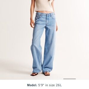 Trendy Ultra Loose Low Rise Jeans